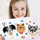 Dorgua Make-A-Face Sticker Set, Make A Dogs Stickers For Kids Dog Lover, Diy Craft Stickers Face Stickers Decor, Make Your Own D