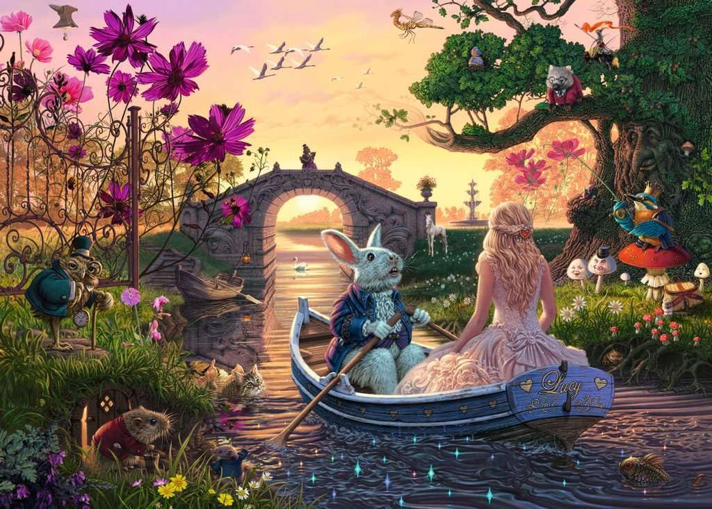 Ravensburger Enchanted Lands Look & Find 1000 Piece Jigsaw Puzzle For Adults - 12000170 - Handcrafted Tooling, Made In Germany, Every Piece Fits Together Perfectly