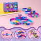 Dmight Mermaid Party Favors 30 Pcs Silicone Wristband Slap Bracelets Goody Bag Favors For Boys Girls Mermaid Birthday Party Unde