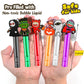 ONBKYGF 24PCS Halloween Party Favors for Kids Goodie Trick Or Treat Bag Fillers Pinata Gifts, Halloween Bubble for Halloween Tre