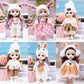 Thcbme 6 Pcs 6 Inch Princess Girl Mini Dolls, Three Sisters Small Princess Dolls, Little Girl Miniature Dolls For 3+ Year Old Gi