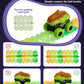 Magic Car Track Set, 154PCS Glow Race Track, Flexible Race Car Tracks, Dinosaur Train Set Glow in The Dark, Race Tracks for Kids