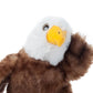 The Petting Zoo Eagle Plush Toy - 6" Brown Stuffed Animal, Soft Plush, Kids Gift, Model 421027