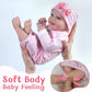 Babeside Lifelike Reborn Baby Dolls Leen - 20-Inch Sweet Smile Realistic Newborn Doll With Feeding Kit Gift Box For Kids Age 3+