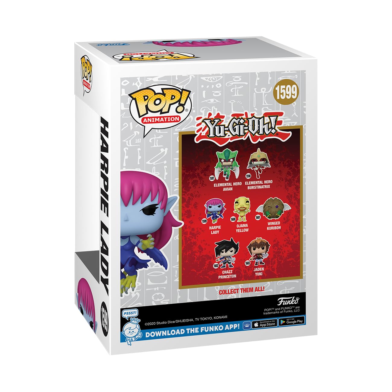 Funko Pop! Animation: Yu-Gi-Oh! - Harpie Lady - 1/6 Odds For Rare Chase Variant - Collectable Vinyl Figure - Gift Idea - Official Merchandise - For Kids & Adults - Anime Fans