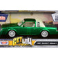 1987 Buick Regal Green Metallic With White Interior ''Get Low'' Series 1/24 Diecast Model Car By Motormax