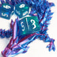 10 Pc D6 Dice 16Mm Acrylic Dice Set For Rpg Mtg Dnd Dice Table Games And Board Games (Cyan+Blue)