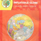 Transparent Inflatable Globe - 11.5 Inches