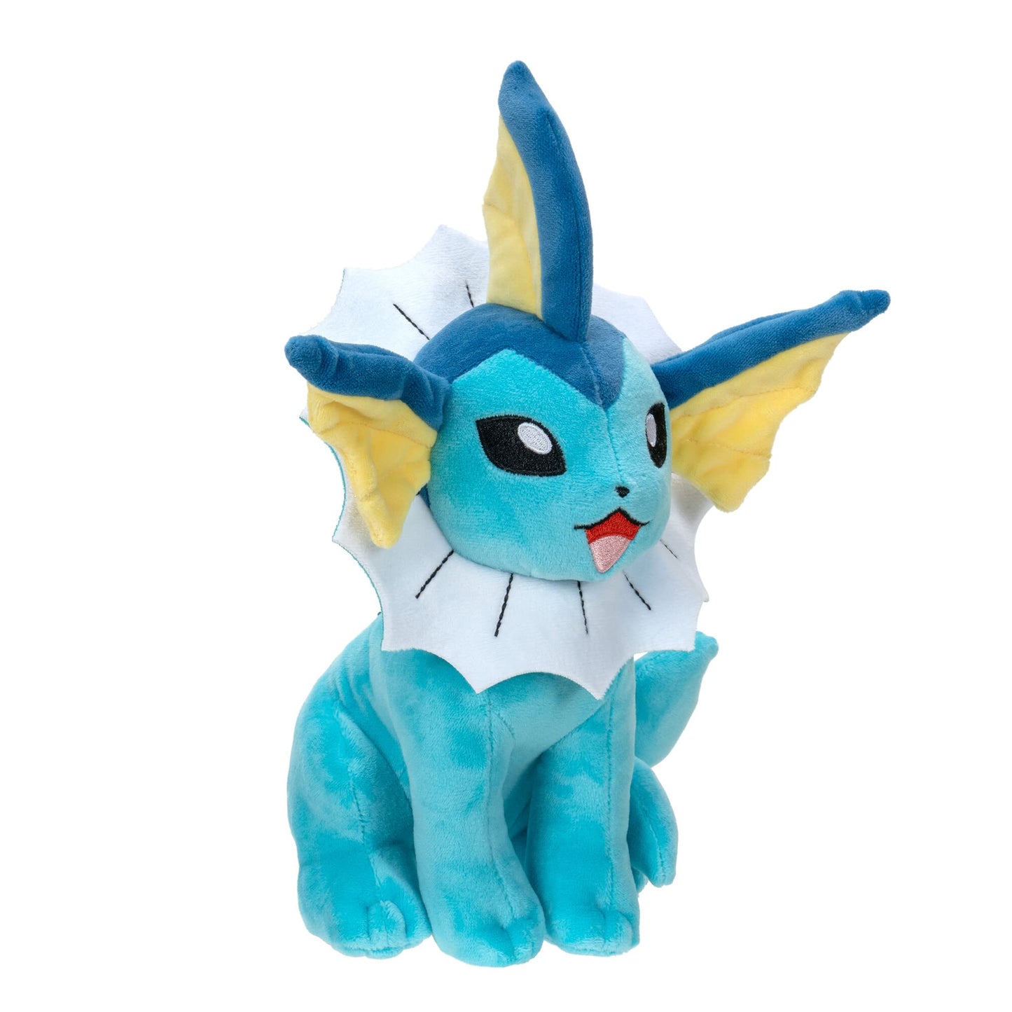 Pokémon 8-Inch Vaporeon Plush - Adorable, Ultra-Soft, Plush Toy, Perfect For Playing & Displaying - Gotta Catch ‘Em All