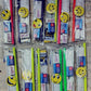 Sky Flying School Boy And Girls Kids Return Gift Pencil, Scale, Eraser, Sharpener & Smiley Batch Stationary Set (Pack Of 12)