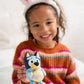 Animal Adventure | Bluey | 4” Collectible Palm Plush Bluey | Electronic Sound