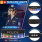 Luucio Police Officer Costume For Girls, Police Costume For Kids Girls With Police Gear Uniform, Halloween Costumes For Girls