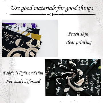 Knana Tarot Cloth Altar Cloth Tarot Mat Witchcraft Tarot Cloth Silk For Reading Tarot Accessories Tarot Cloth For Spread - With Tarot Card Bag (Black Snake)