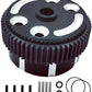 VICRAZZE Sealed Differential Case CNC Machined with Hardened Steel cog Differential Gear for 1/10 Traxxas Stampede, Rustler, Ban