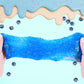 Premade Crystal Slime Blueberry Blue Jelly Cube Glimmer Crunchy Slime, Includes 6 Sets Of Slime Add-Ins, Party Favors For Kids, Sensory And Tactile Stimulation, Stress Relief, For Girls & Boys