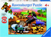 Ravensburger Construction Crowd Jigsaw Puzzle | 60 Unique Pieces | Engaging Toy For Kids | Perfect Fit & Anti-Glare Surface | Pr