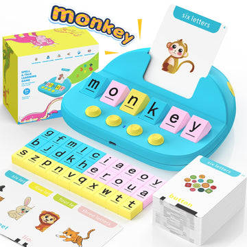 Homestec Phonics Flash Cards For Toddlers, Matching Letter Game Learning Toys For Kid, Autism Speech Therapy Materials 322 Sight