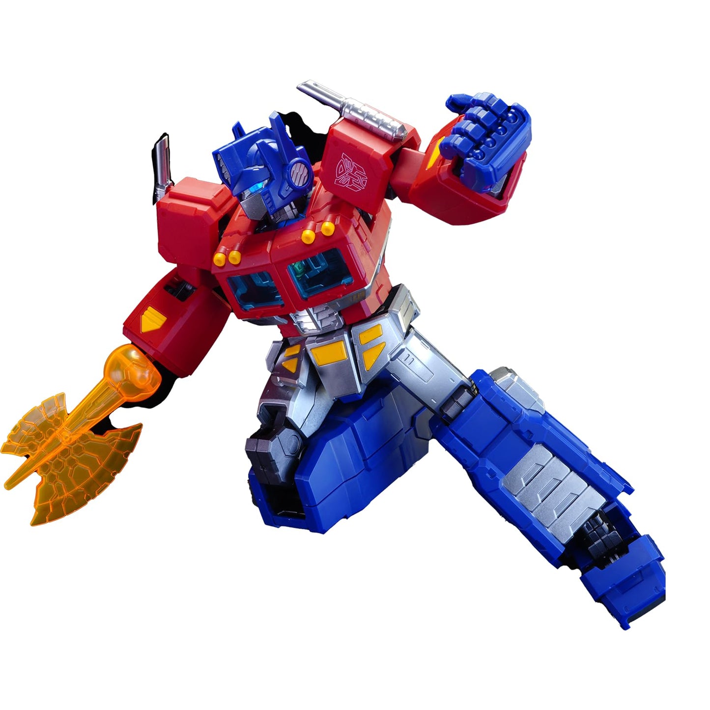 BLOKEES Transformers Action Edition G1 Optimus Prime - 3" Multicolor Plastic Figure Model 71156