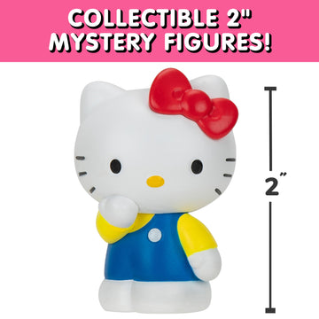 Hello Kitty And Friends Mystery Blind Box, 5-Pack - Series 1 - Collectible Sanrio Mini 2' Figure Mystery Toy - Styles Vary - Easter Basket Stuffer Gift For Kids, Girls, Boys - 6+