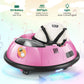Hikole Bumper Car For Toddlers 1-3 With Remote Control, 12V 3-Speeds Electric Baby Ride On Bumper Car W/5-Point Harness, Flashin