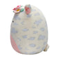Squishmallows Original 20 cm Rosie Spotted Pig Plush Toy, Ultra Soft Polyester, Pink, Model SQCR02378
