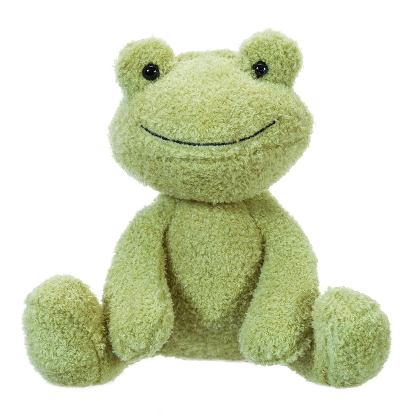 Apricot Lamb Toys Plush Velvet Frog Stuffed Animal Soft Cuddly Perfect For Child (Medium, 12 Inches)