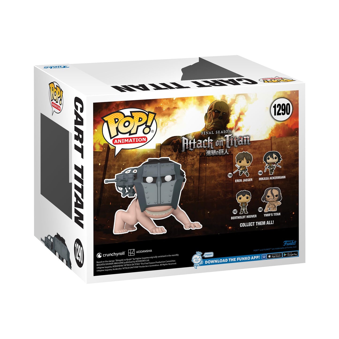 Funko Pop! Super: Attack On Titan - Cart Titan