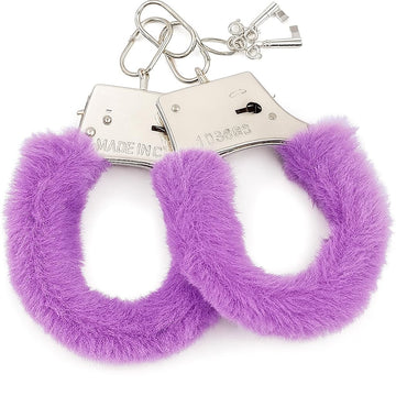 FancyDressWale Hand cuff for Kids for police role play and Cop toy Hathkadi (Purple)