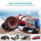 Tenergy 6V 1600mAh Rechargeable Side by Side Hump Battery Pack, NiMH Receiver Battery Pack with Hitec Connector for RC Trucks, R