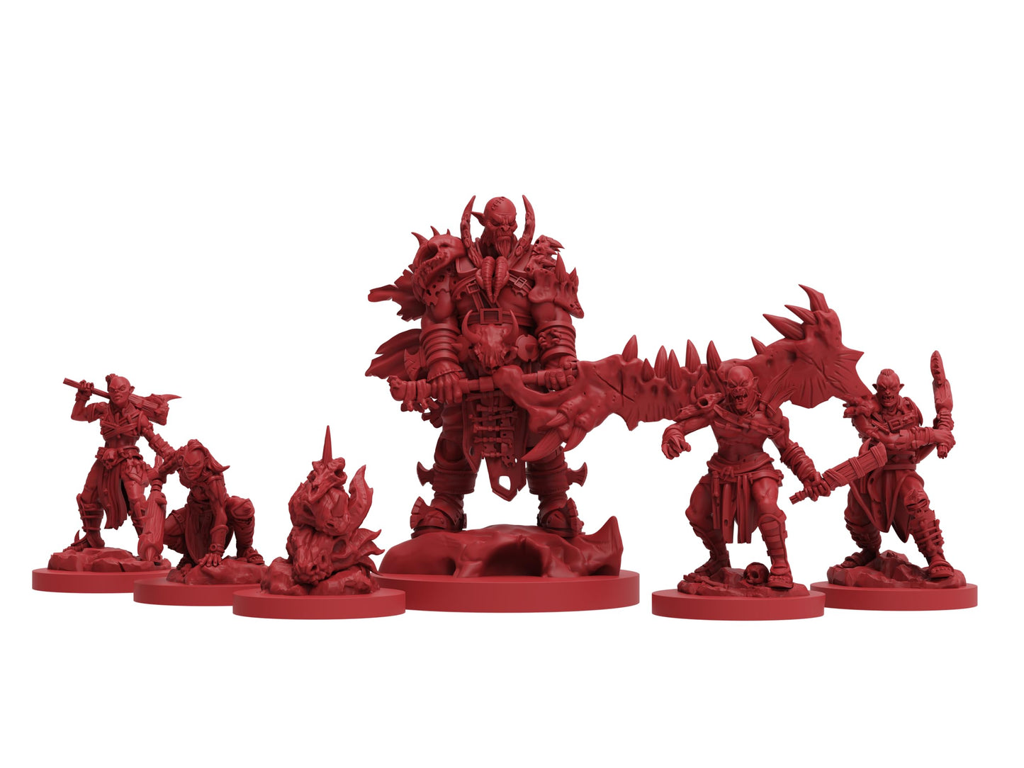 GodTear Skullbreaker  The Dragon Slayer  Champions Set