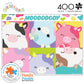 Buffalo Games Squishmallow Moooooody 400-Piece Jigsaw Puzzle - Large Multicolor Paper Puzzle for Family Game Nights