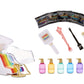 Rainbow High Salon Playset With Rainbow Of Diy Washable Hair Color Foam For Kids And Dolls - Doll Not Included