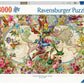 ***2022*** [AW LINES] Ravensburger Flora & Fauna World Map, 3000pc