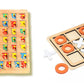 Combo of Wooden Capital English Alphabet & Wooden Transport Puzzle Board for Kids