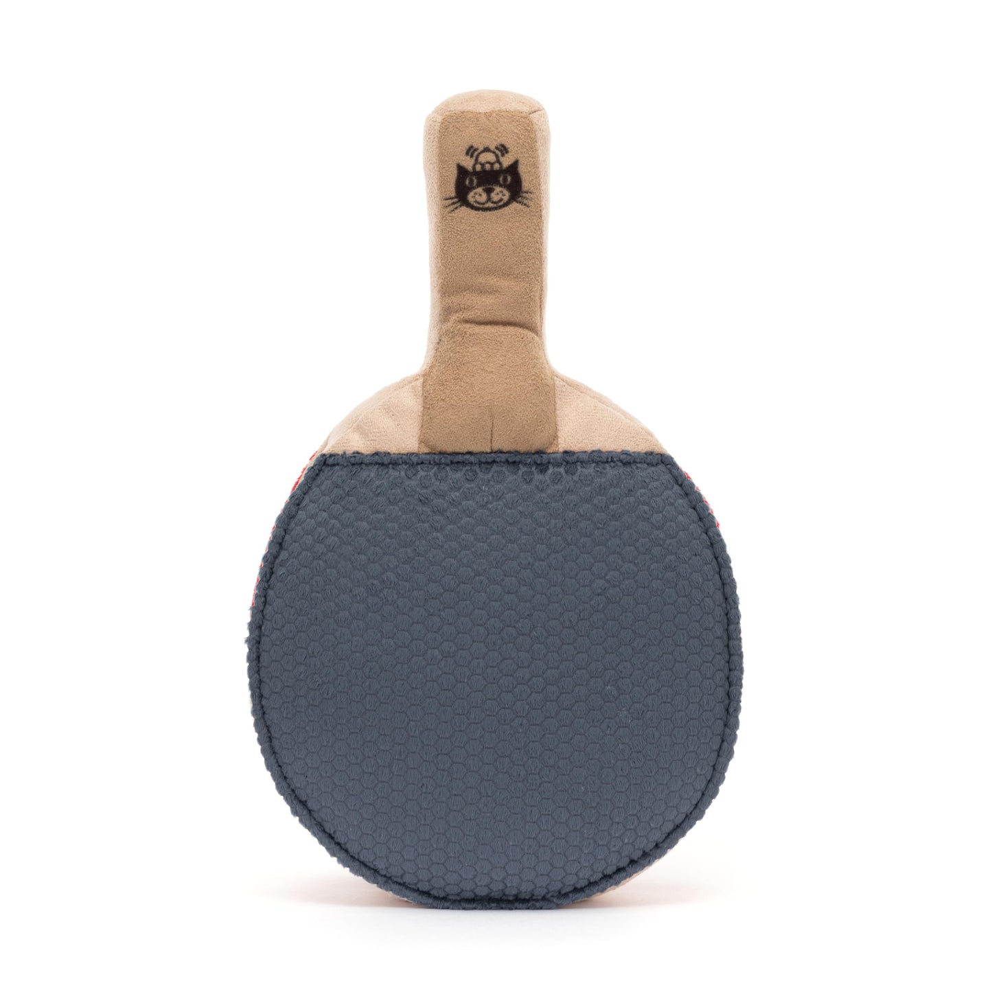 Jellycat Amuseables Table Tennis Paddle Toy - 11" Plush Gift for Sports Fans, Polyester, Table Tennis Color, Model 670983152647