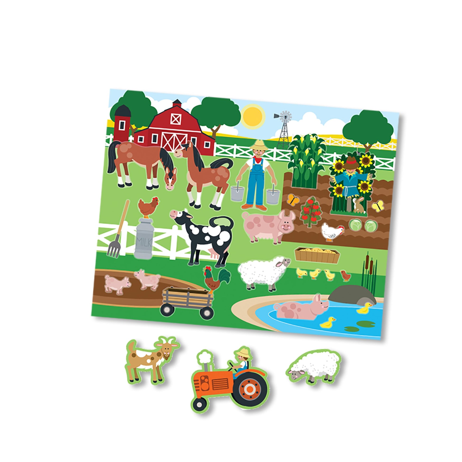 Melissa & Doug Reusable Sticker Pad: Habitats - 150+ Reusable Stickers - FSC Certified