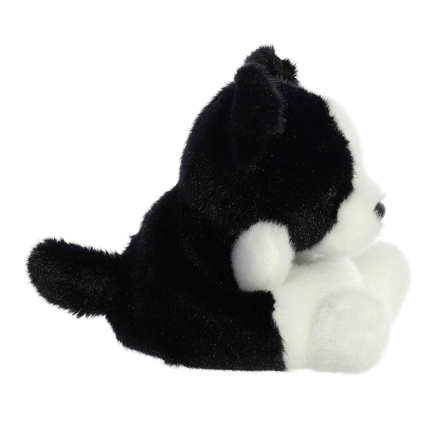 Aurora Adorable Palm Pals Brody Collie Stuffed Animal - Pocket-Sized Play - Collectable Fun - Black 5 Inches