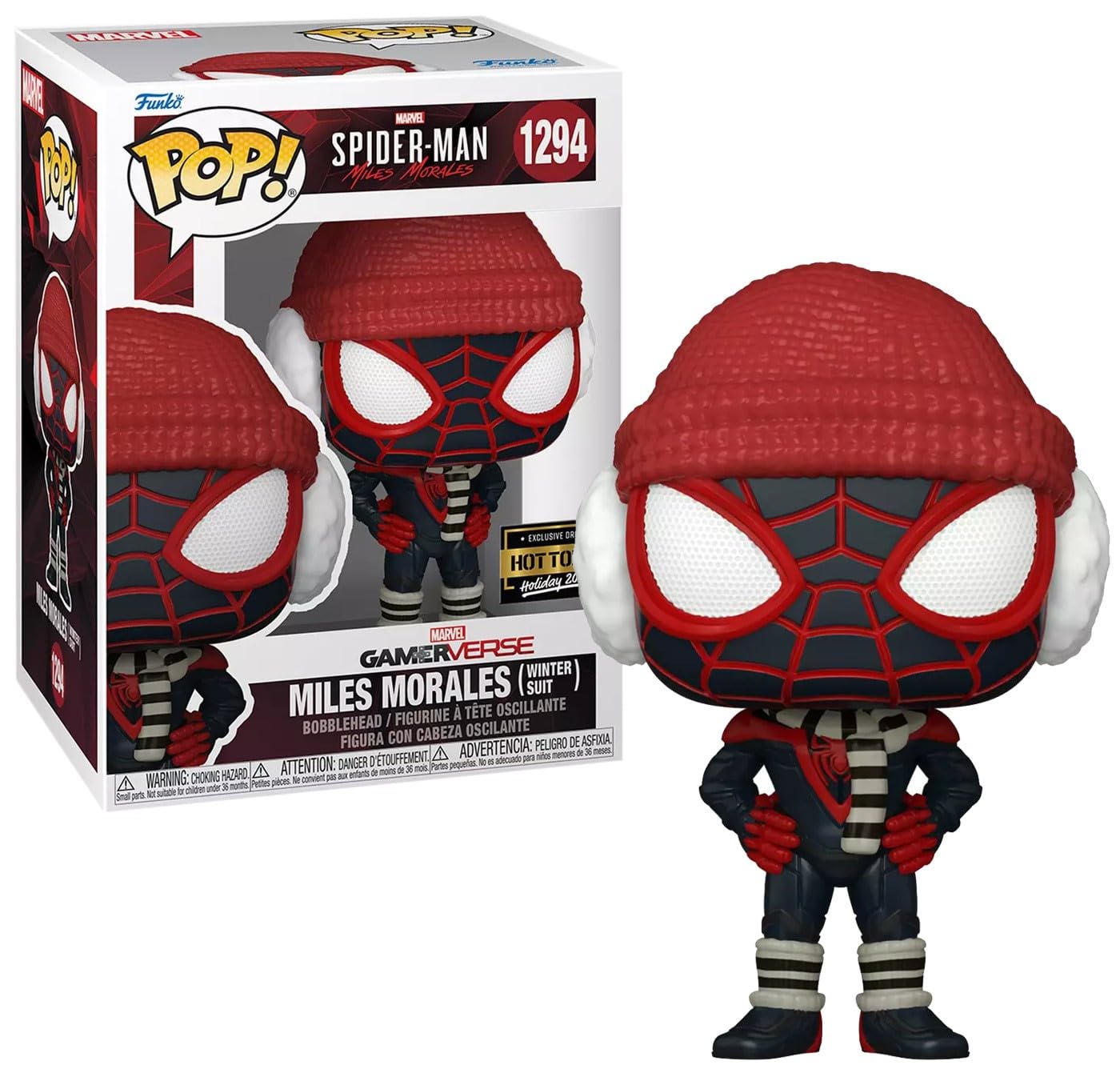 Funko Pop! Marvel: Winter Miles Morales Collectible Vinyl Figure - Model 74722