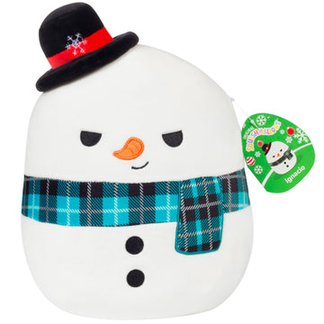 Squishmallows Ignacio Snowman Plush - Jazwares Ultra-Soft & Huggable Winter-Themed Stuffed Toy – Cute, Collectible Seasons – Cozy Gift Or Year-Round Cuddle Buddy For Kids & Adults