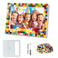 HAPMARS DIY Mosaic Block Photo Frame Making Kit - Creative Arts & Crafts for Kids Ages 6-12, Mosaic Craft Kits STEM Learning Act