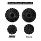 Injora 24T/12T 6G Alloy Steel Helical Gear Set For 1/18 Trx4M Front Rear Axles(2Pcs)