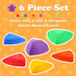 Gentle Monster Stepping Stones For Kids, Set Of 6 Pcs For Balance With Non-Slip Bottom - Exercise Coordination And Stability, Perfect Indoor And Outdoor Play Equipment For Kids, Unique Birthday Gift…