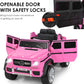 OLAKIDS Kids Ride On Car  Licensed Mercedes-Benz Maybach G650S with Remote Control  12V Battery Powered Electric Vehicle Driving Toy with 3 Speeds  Wheels Suspension  Horn  Music  USB  TF