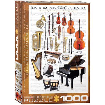 Eurographics Instruments Of The Orchestra Puzzle (1000-Piece) (6000-1410)
