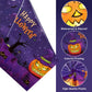 WERNNSAI Halloween Tablecloths 2 PCs - Halloween Party Tablecloth Halloween Plastic Tablecloth 108 x54    Disposable Tablecloth