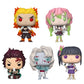 Funko Demon Slayer Pop Bundle - Kamado Tanjiro, Kyojuro Rengoku, Rui, Mitsuri Kanroji, Kanao Tsuyuri