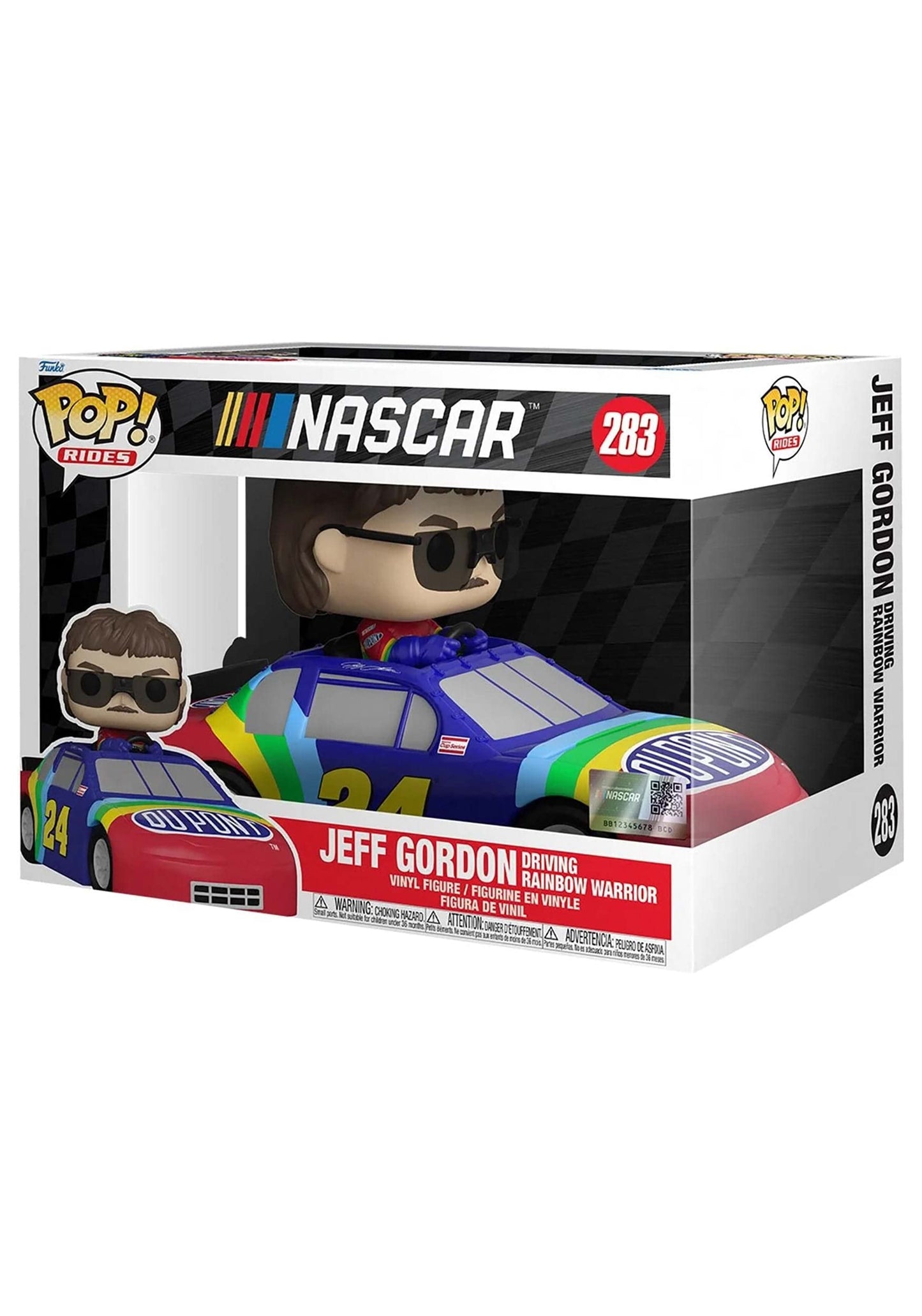 Funko Pop! Ride Super Deluxe Nascar: Jeff Gordon (Rainbow Warriors)