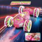Nicella Remote Control Car, Pink RC Cars for Girls, Gesture Control Stunt Car with Light & Music, 4WD, 360 Rotating, 2.4Ghz Remo