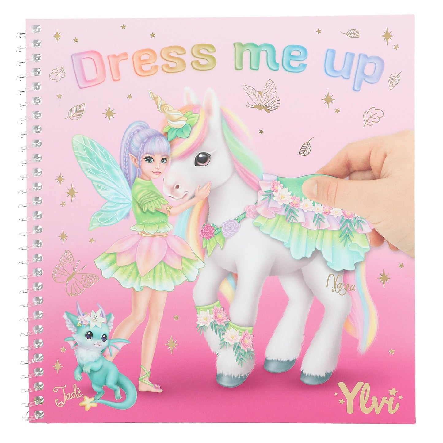 Ylvi 413749 24-Pages Dress Me Up Stickerbook with 11 Sticker Sheets
