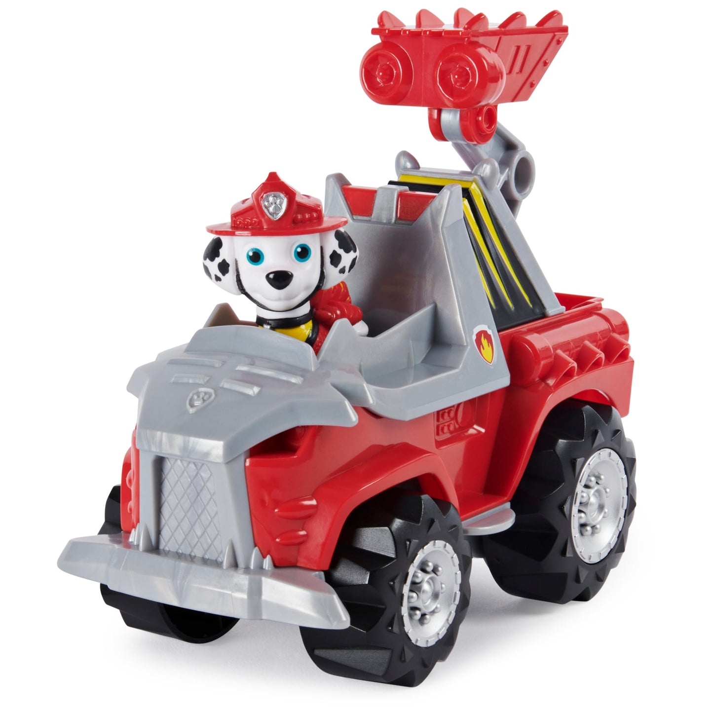 Paw Patrol, Dino Rescue Marshalls Deluxe Rev Up Vehicle With Mystery Dinosaur Figure